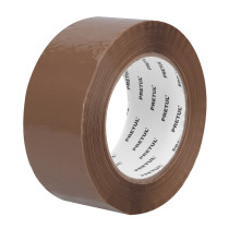 Cinta de empaque 48 mm x 150 m canela, PRETUL