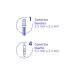 Cable Divisor de Energía tipo Pulpo 1 a 4 para CCTV, VOLTECK