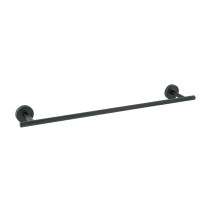 Toallero de barra metálico acabado negro, FOSET TÚBIG