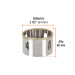 Brocasierra diamante 2-1/2" borde continuo, TRUPER