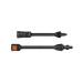 Juego de 2 lanzas ajustables para HILA-1600C, TRUPER