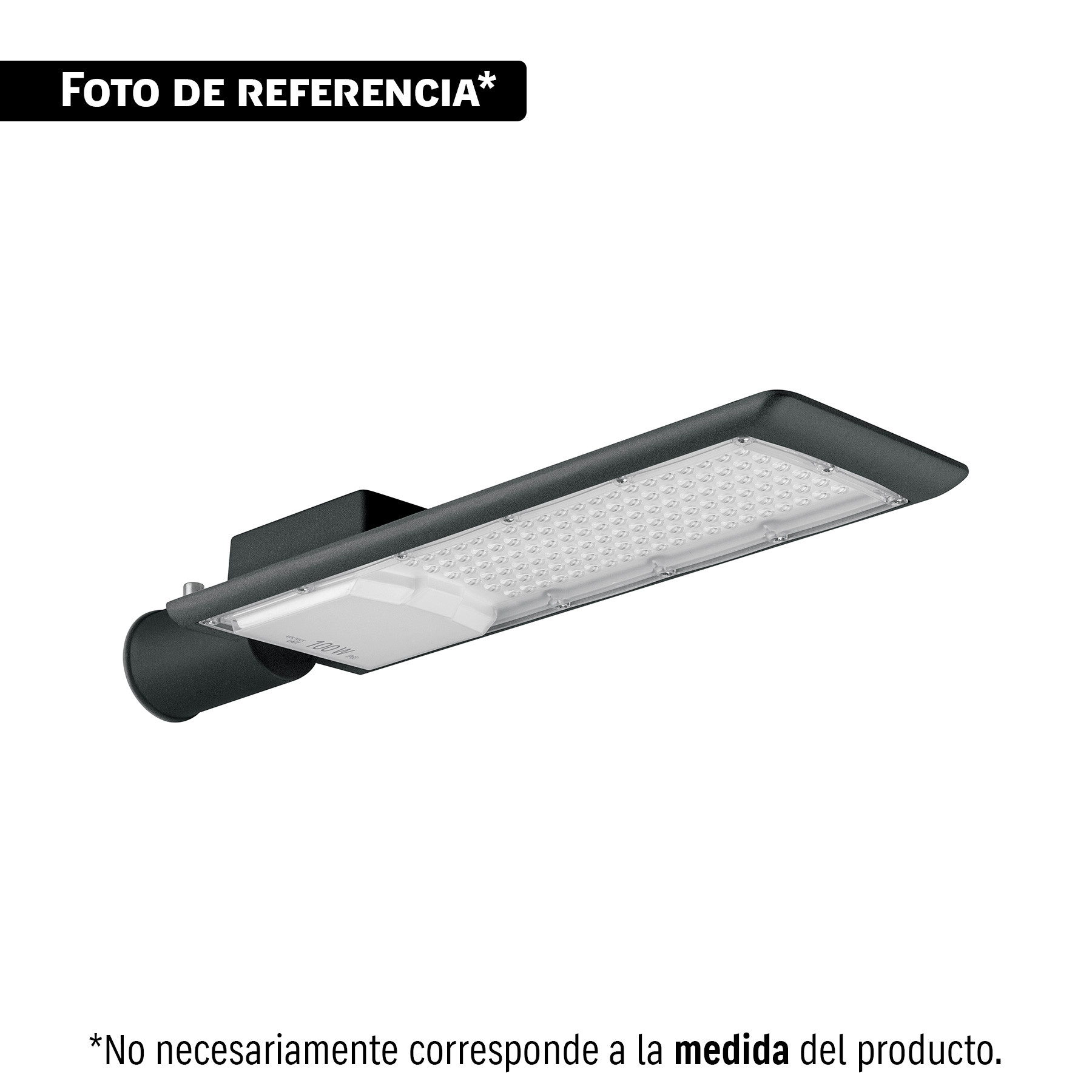 Luminario suburbano LED 150 W 6500 K, plano, VOLTECK