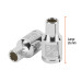 Dado de 3/16", 12 puntas, cuadro 1/4", TRUPER