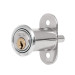 Cerradura para mueble, modelo 20, cromo, HERMEX