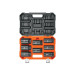 Juego de 8 dados largos cuadro 3/4" de impacto 6 puntas std