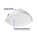 Luminario LED empotrable 12 W 6500 K, redondo, VOLTECK BASIC