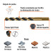 Broca HSS 23/64" Trugold para metal, TRUPER EXPERT