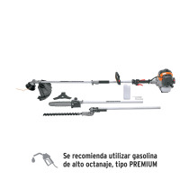 Desbrozadora multifuncional 4 en 1, a gasolina 45 cc, TRUPER