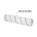 Felpa para rodillo 9x3/8" microfibra, superficie poco rugosa