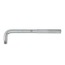 Mango cuadro 1/2" en "L", largo 9", TRUPER