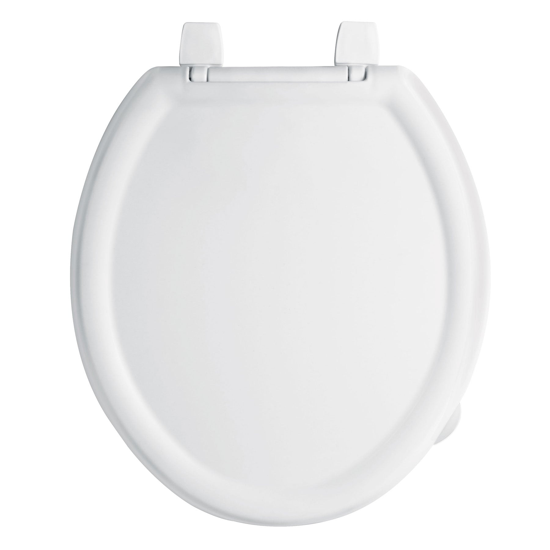 Asiento redondo ligero para WC, abierto, blanco, BASIC