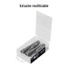 Estuche con 5 dados magnéticos de 6 mm largo 2-1/2", EXPERT