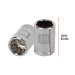 Dado de 18 mm, 12 puntas, cuadro 1/2", TRUPER