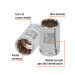 Dado de 1/2", 12 puntas, cuadro 3/8", TRUPER