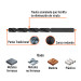 Broca HSS 9/32" Trublack para metal, TRUPER
