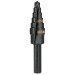 Broca escalonada óxido negro 6 escalones 3/16" a 1/2",Truper