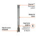 Cavador mangos de acero 45", TRUPER