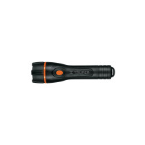 Linterna plástica 1 LED 80 lm con 2 pilas AA, Truper
