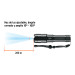 Linterna LED recargable, de aluminio,1,300 lm, TRUPER EXPERT