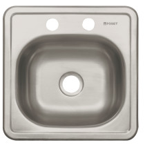 Tarja de empotrar tipo bar 38 x 38 cm, FOSET BASIC