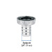 Adaptador metálico 1/2" para manguera, FOSET
