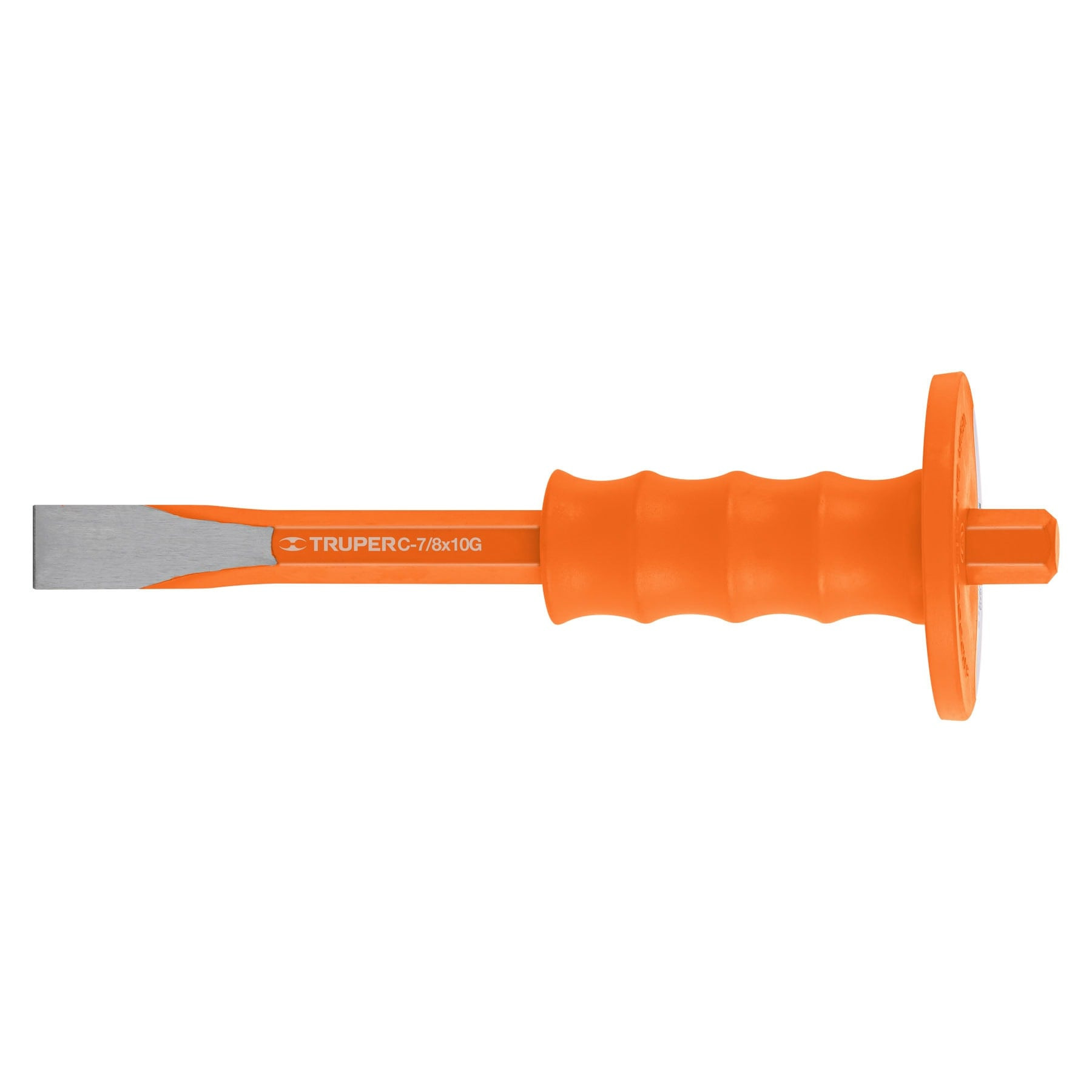 Cincel de corte frío 7/8 x 10" con grip, TRUPER