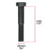 Bolsa con 30 tornillos 7/16" x 2-1/2" acero grado 5, FIERO
