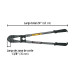 Cortapernos 24", mango tubular, PRETUL