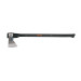 Hacha media labor 3 lb, mango de fibra de vidrio 36", TRUPER