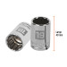 Dado de 19 mm, 12 puntas, cuadro 1/2", TRUPER