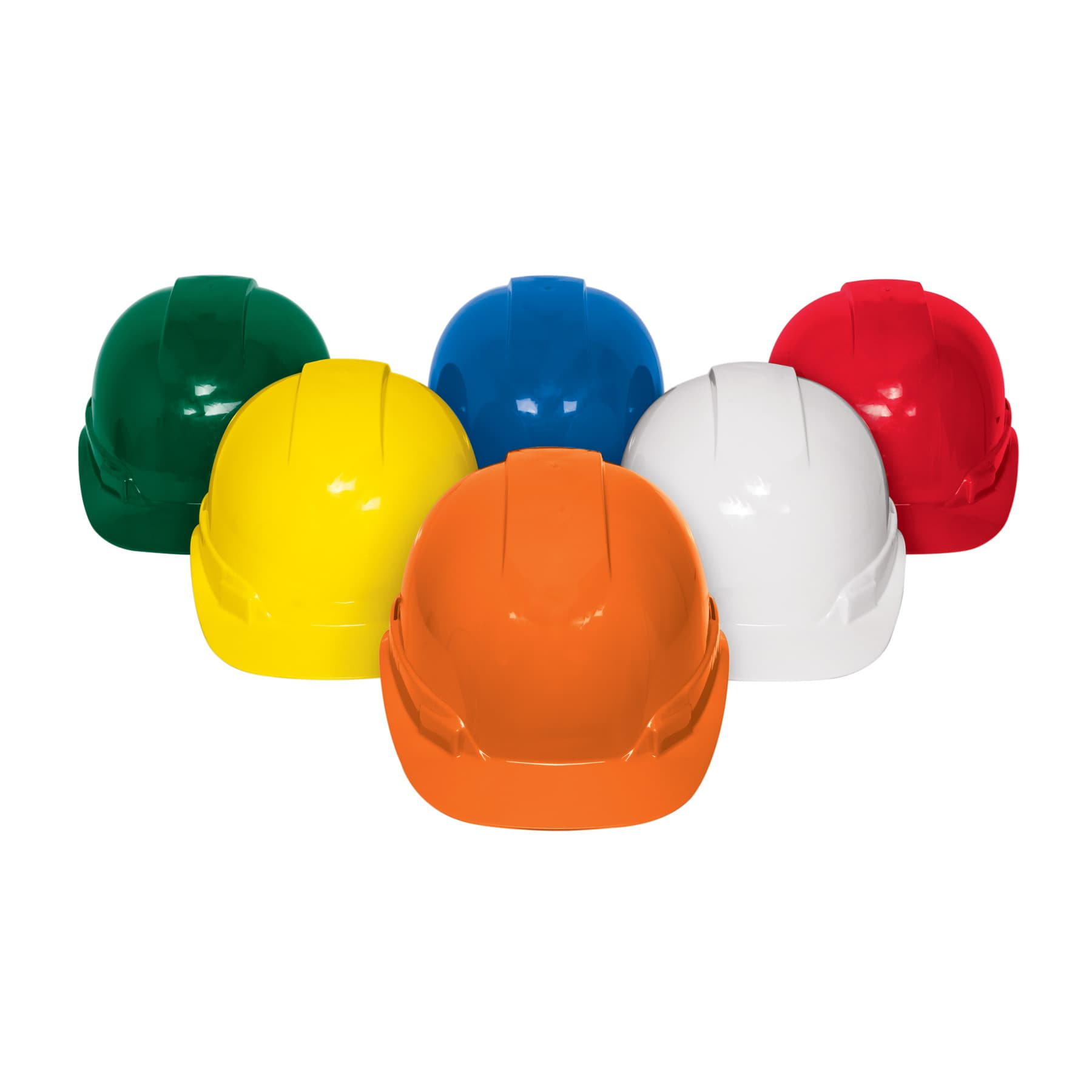 Cascos de seguridad con ranuras de ventilación, ajuste de matraca