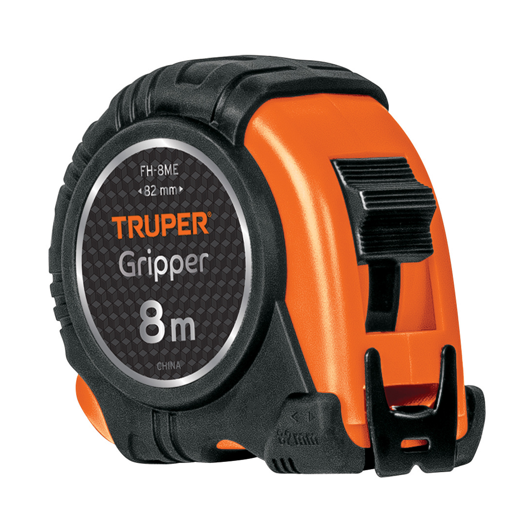 Flexómetro contra impactos 8 m cinta 25 mm grad. métrica