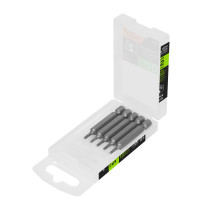 Estuche con 5 puntas torx T8 largo 2", TRUPER EXPERT