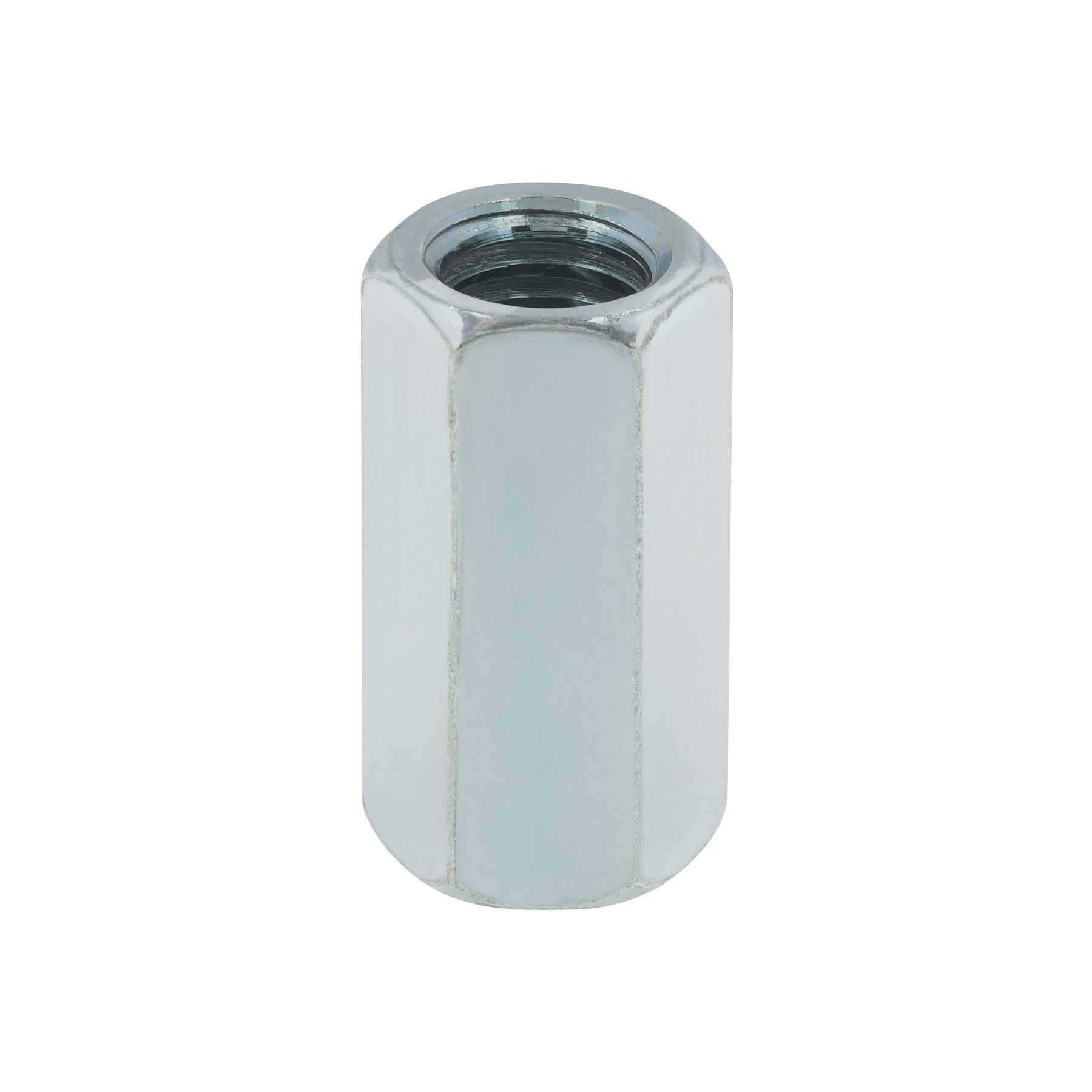 Bolsa con 5 tuercas cople, 7/16" acero galvanizado , FIERO