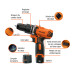 Rotomartillo/destornillador compacto 3/8", 12V, 1 bat 2Ah