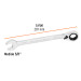 Llave combinada matraca reversible 5/8"x207 mm largo, EXPERT