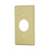 Placa para contacto redondo, de aluminio, línea Standard