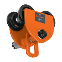 Trole de carga 1 ton para vigas IPS e IPR, ajustable, TRUPER