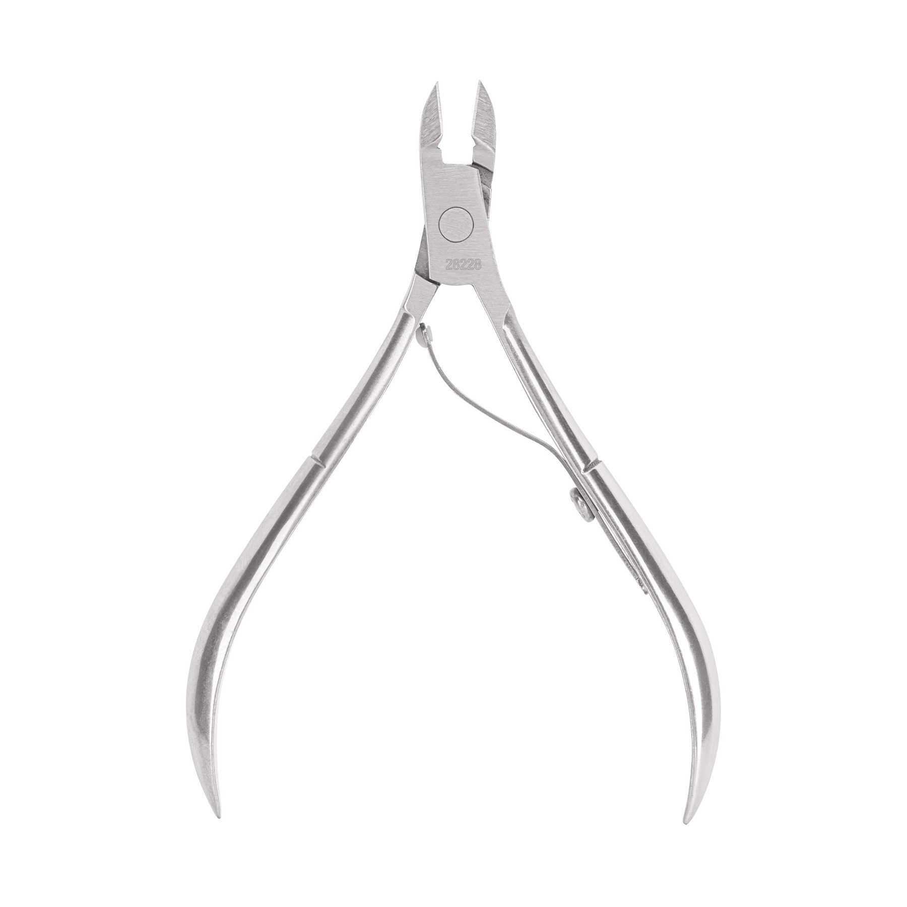 Alicate para manicure 4", cabeza recta, punta corta, PRETUL