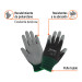 Guantes de nylon recubiertos de poliuretano, M, TRUPER