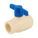 Válvula de esfera desmontable de CPVC de 1", FOSET