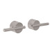 Juego manerales mezcladora de pared, lavabo, satín, ELEMENT