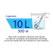 Calentador de inmersión para agua #2 (10 L), 500 W, VOLTECK
