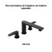 Juego manerales palanca para RIM-52M, negro, FOSET RIVIERA
