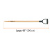 Mango para raspadores puño "Y" SCR-4D y SCR-7D, 43", TRUPER