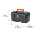 Caja para herramienta 17" industrial con broches metálicos