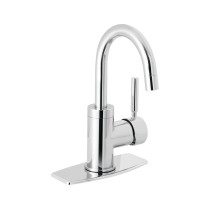 Monomando corto para lavabo, cromo, FOSET TÚBIG