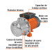 Bomba tipo jet, cabezal de acero inoxidable, 3/4 HP, TRUPER