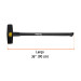 Marro tipo Nevada 10 lbs. mango 36", PRETUL
