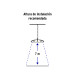 Luminario LED High Bay 150 W 6500 K, VOLTECK